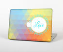 The HighLighted Colorful Triangular Love Skin for the Apple MacBook Air 13"