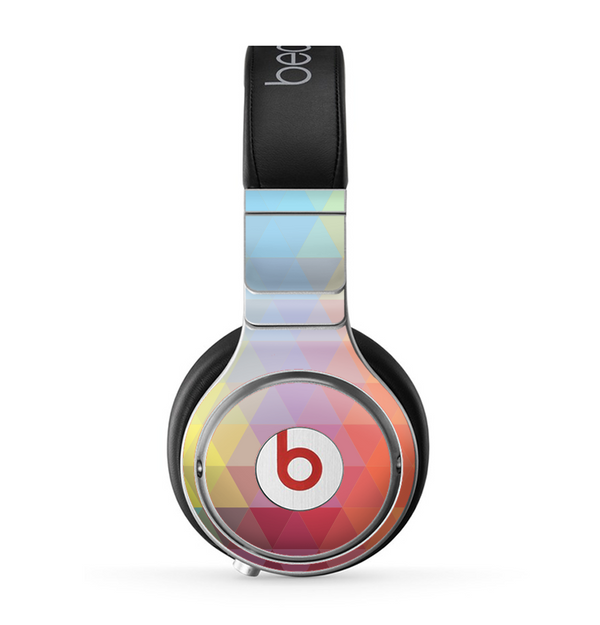 The HighLighted Colorful Triangular Love Skin for the Beats by Dre Pro Headphones
