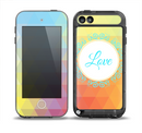 The HighLighted Colorful Triangular Love Skin for the iPod Touch 5th Generation frē LifeProof Case