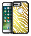 The Highlighted Golden Zebra Pattern - iPhone 7 Plus/8 Plus OtterBox Case & Skin Kits