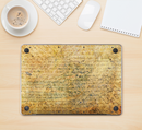 The History Word Overlay V2 Skin Kit for the 12" Apple MacBook (A1534)