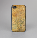 The History Word Overlay V2 Skin-Sert for the Apple iPhone 4-4s Skin-Sert Case