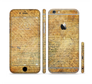 The History Word Overlay V2 Sectioned Skin Series for the Apple iPhone 6s Plus
