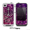 The Hope Anchors the Soul on Purple Glimmer Skin for the iPhone 4-4s or 5 LifeProof Case