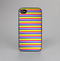 The Horizontal Multicolored Stripes Skin-Sert for the Apple iPhone 4-4s Skin-Sert Case