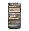 The Horizontal Peeled Dark Wood Apple iPhone 6 Otterbox Symmetry Case Skin Set