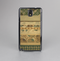 The Horizontal Tan & Green Vintage Pattern Skin-Sert Case for the Samsung Galaxy Note 3