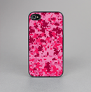 The Hot Pink Digital Camouflage Skin-Sert for the Apple iPhone 4-4s Skin-Sert Case
