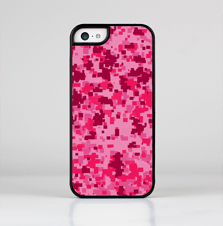 The Hot Pink Digital Camouflage Skin-Sert Case for the Apple iPhone 5c