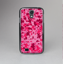 The Hot Pink Digital Camouflage Skin-Sert Case for the Samsung Galaxy S4