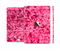 The Hot Pink Digital Camouflage Full Body Skin Set for the Apple iPad Mini 3