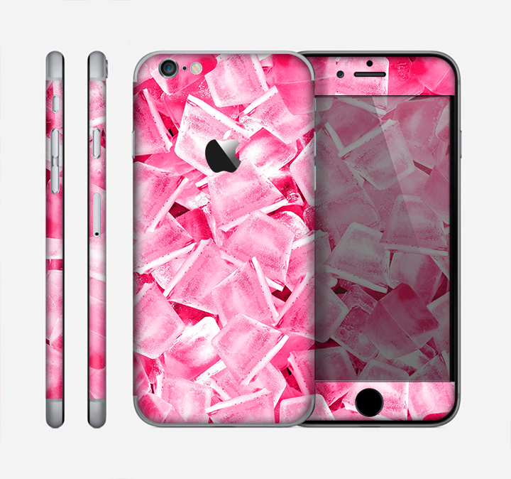 The Hot Pink Ice Cubes Skin for the Apple iPhone 6
