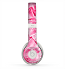 The Hot Pink Ice Cubes Skin for the Beats by Dre Solo 2 Headphones