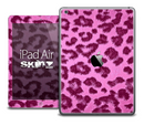 The Hot Pink Leopard Print Skin for the iPad Air