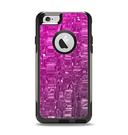 The Hot Pink Mercury Apple iPhone 6 Otterbox Commuter Case Skin Set