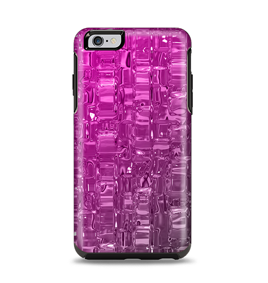 The Hot Pink Mercury Apple iPhone 6 Plus Otterbox Symmetry Case Skin Set