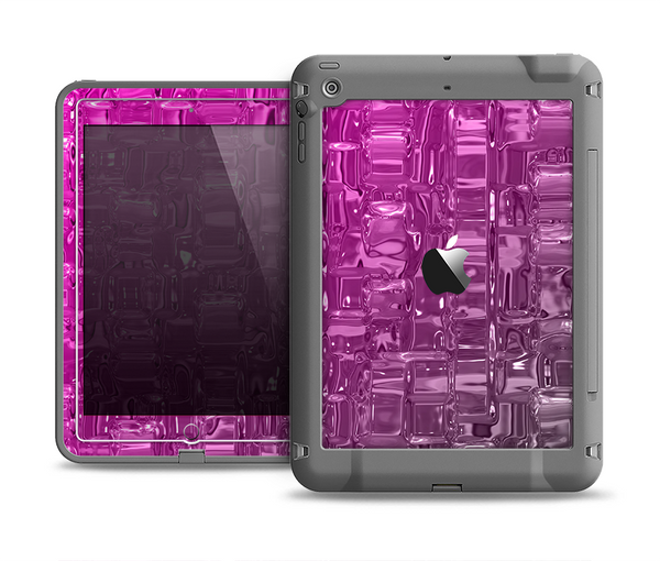The Hot Pink Mercury Apple iPad Air LifeProof Fre Case Skin Set