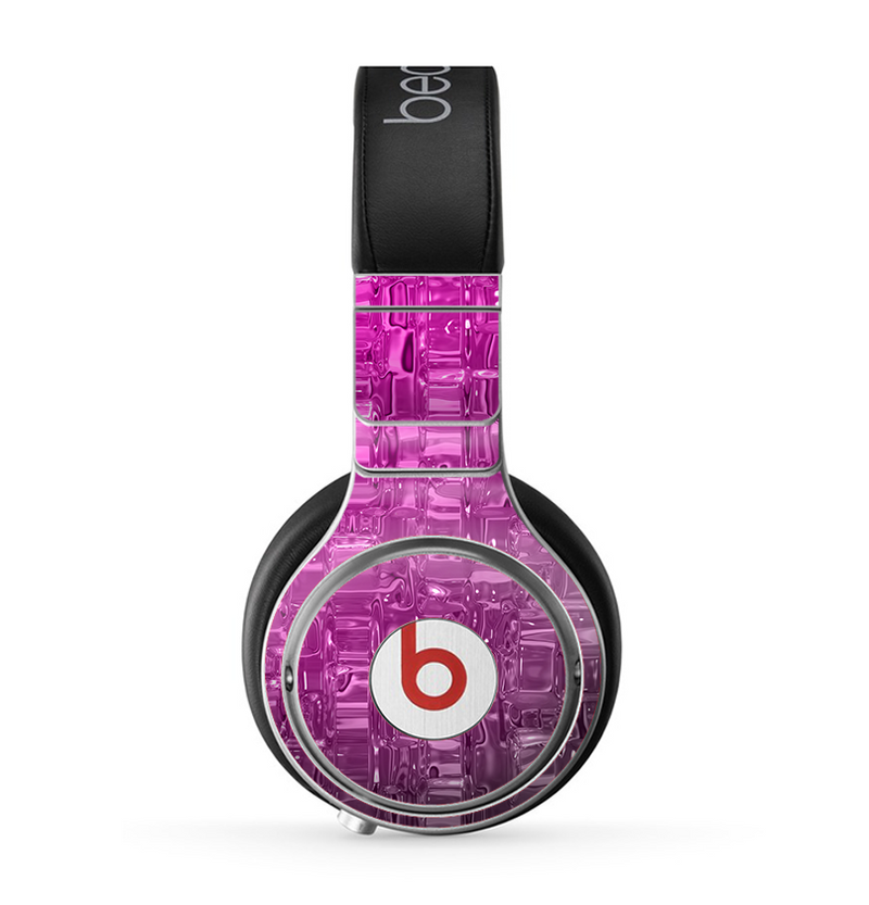 The Hot Pink Mercury Skin for the Beats by Dre Pro Headphones