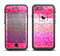 The Hot Pink Striped Cheetah Print Apple iPhone 6/6s Plus LifeProof Fre Case Skin Set