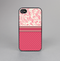 The Hot Pink Swirly Pattern with Polka Dots Skin-Sert for the Apple iPhone 4-4s Skin-Sert Case