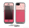 The Hot Pink Swirly Pattern with Polka Dots Skin for the Apple iPhone 5c LifeProof Case