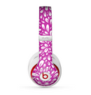 The Hot Pink & White Floral Sprout Skin for the Beats by Dre Studio (2013+ Version) Headphones