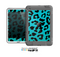 The Hot Teal Vector Leopard Print Skin for the Apple iPad Mini LifeProof Case