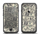 The Hundred Dollar Bill Apple iPhone 6/6s LifeProof Fre Case Skin Set
