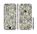 The Hundred Dollar Bill Sectioned Skin Series for the Apple iPhone 6s Plus