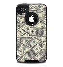 The Hundred Dollar Bill Skin for the iPhone 4-4s OtterBox Commuter Case