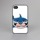 The Hungry Cartoon Shark Skin-Sert for the Apple iPhone 4-4s Skin-Sert Case