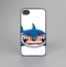 The Hungry Cartoon Shark Skin-Sert for the Apple iPhone 4-4s Skin-Sert Case