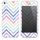 The Icey Sharp Chevron Pattern Colored Skin for the iPhone 3, 4-4s, 5-5s or 5c