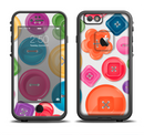 The Icon Shaped Color Buttons Apple iPhone 6/6s LifeProof Fre Case Skin Set