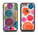 The Icon Shaped Color Buttons Apple iPhone 6/6s Plus LifeProof Fre Case Skin Set