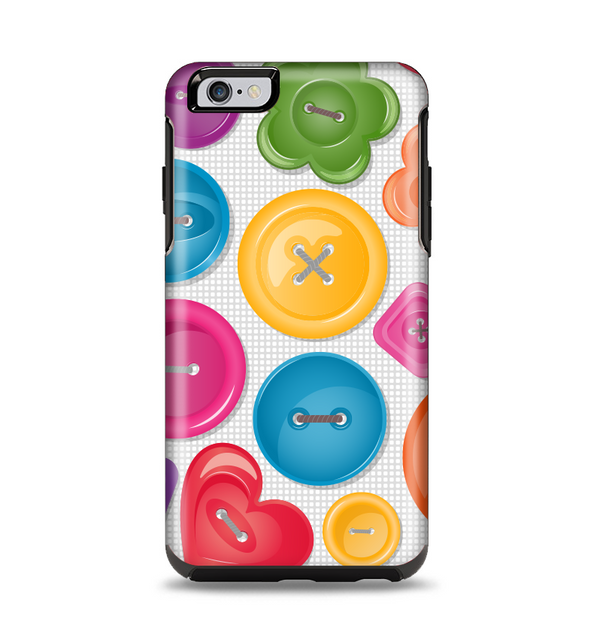 The Icon Shaped Color Buttons Apple iPhone 6 Plus Otterbox Symmetry Case Skin Set