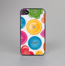 The Icon Shaped Color Buttons Skin-Sert for the Apple iPhone 4-4s Skin-Sert Case