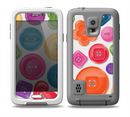 The Icon Shaped Color Buttons Skin for the Samsung Galaxy S5 frē LifeProof Case