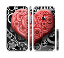The Industrial Red Heart Sectioned Skin Series for the Apple iPhone 6s Plus
