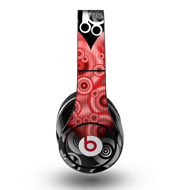 The Industrial Red Heart Skin for the Original Beats by Dre Studio Headphones