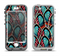 The Intense Colorful Peacock Feather Apple iPhone 5-5s LifeProof Nuud Case Skin Set