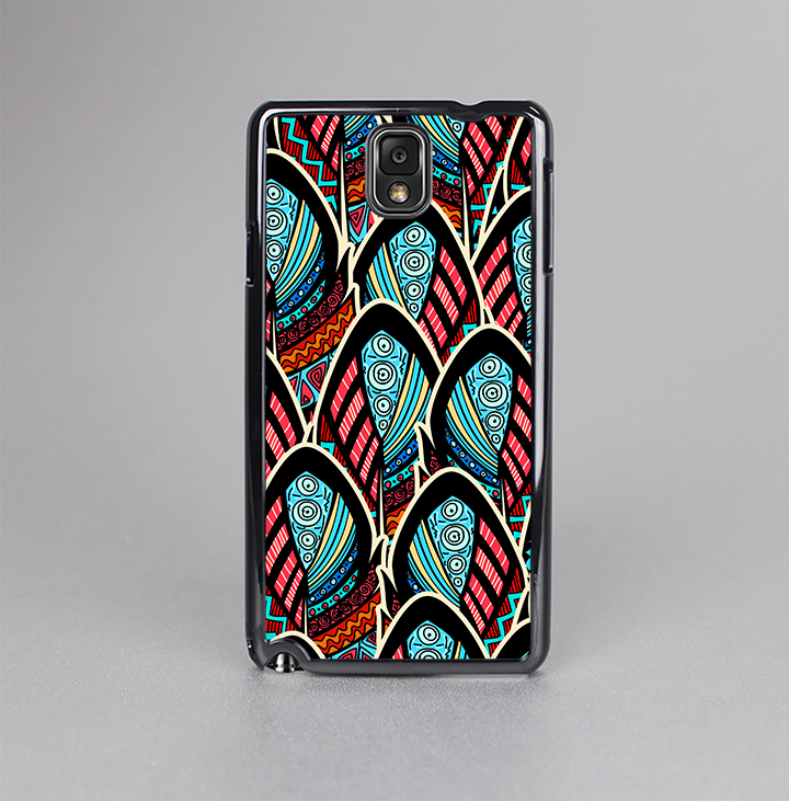 The Intense Colorful Peacock Feather Skin-Sert Case for the Samsung Galaxy Note 3