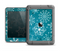The Intricate Snowflakes with Green Background Apple iPad Air LifeProof Fre Case Skin Set