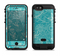 The Intricate Teal Floral Pattern Apple iPhone 6/6s LifeProof Fre POWER Case Skin Set