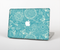 The Intricate Teal Floral Pattern Skin for the Apple MacBook Pro Retina 15"