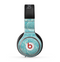 The Intricate Teal Floral Pattern Skin for the Beats by Dre Pro Headphones