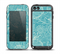 The Intricate Teal Floral Pattern Skin for the iPod Touch 5th Generation frē LifeProof Case