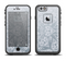 The Intricate White and Gray Vector Pattern Apple iPhone 6/6s Plus LifeProof Fre Case Skin Set
