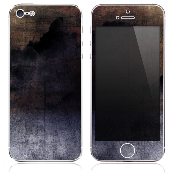 The Inverted Grunge Cloudy Texture Skin for the iPhone 3, 4-4s, 5-5s or 5c