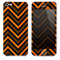 The Inverted Icey Sharp Chevron Pattern Skin for the iPhone 3, 4-4s, 5-5s or 5c